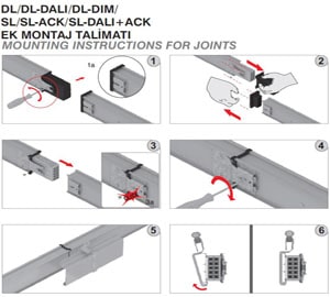 e line eline e-line-dl mounting installation guides