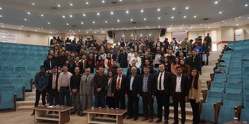 We were at Konya Technical University and Karatay University (KTO) of Konya, Turkey